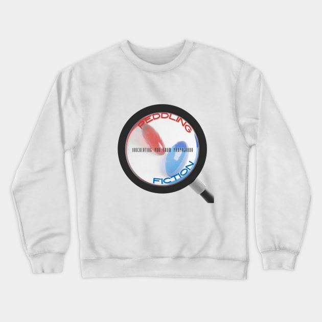 Peddling Fiction Logo 2 Crewneck Sweatshirt by Peddling Fiction